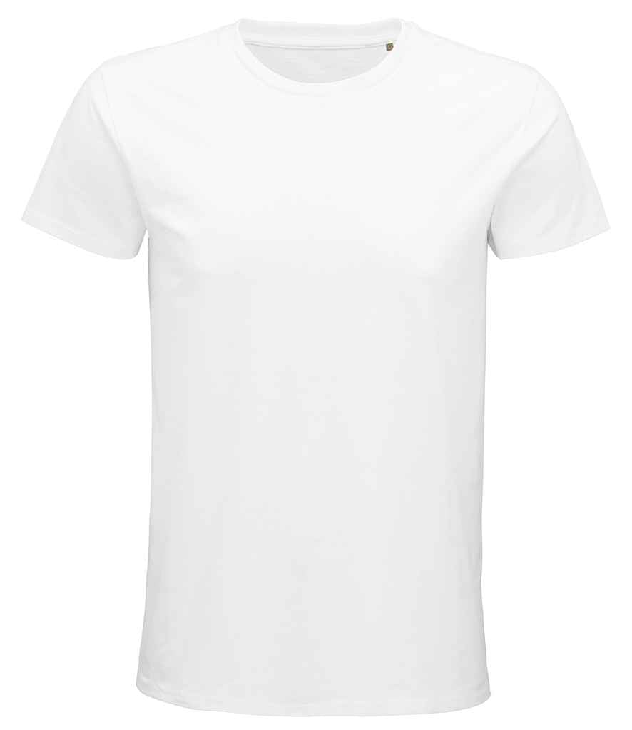 SOL'S Pioneer Organic T-Shirt in White by SOL'S — Custom branded clothing by Print Press, featuring premium embroidery produced in our specialist print lab in the UK.