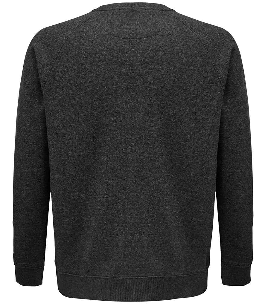 SOL'S Unisex Space Organic Raglan Sweatshirt in by SOL'S — Custom branded clothing by Print Press, featuring premium embroidery produced in our specialist print lab in the UK.