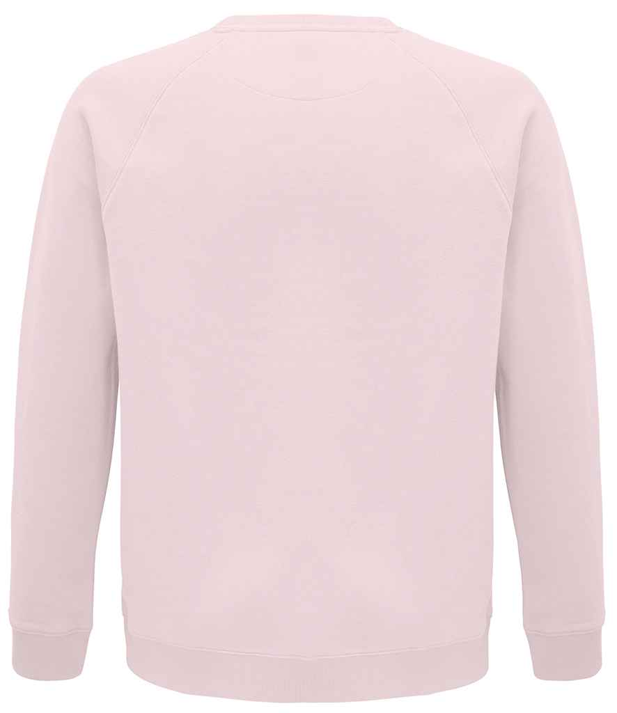 SOL'S Unisex Space Organic Raglan Sweatshirt in by SOL'S — Custom branded clothing by Print Press, featuring premium embroidery produced in our specialist print lab in the UK.