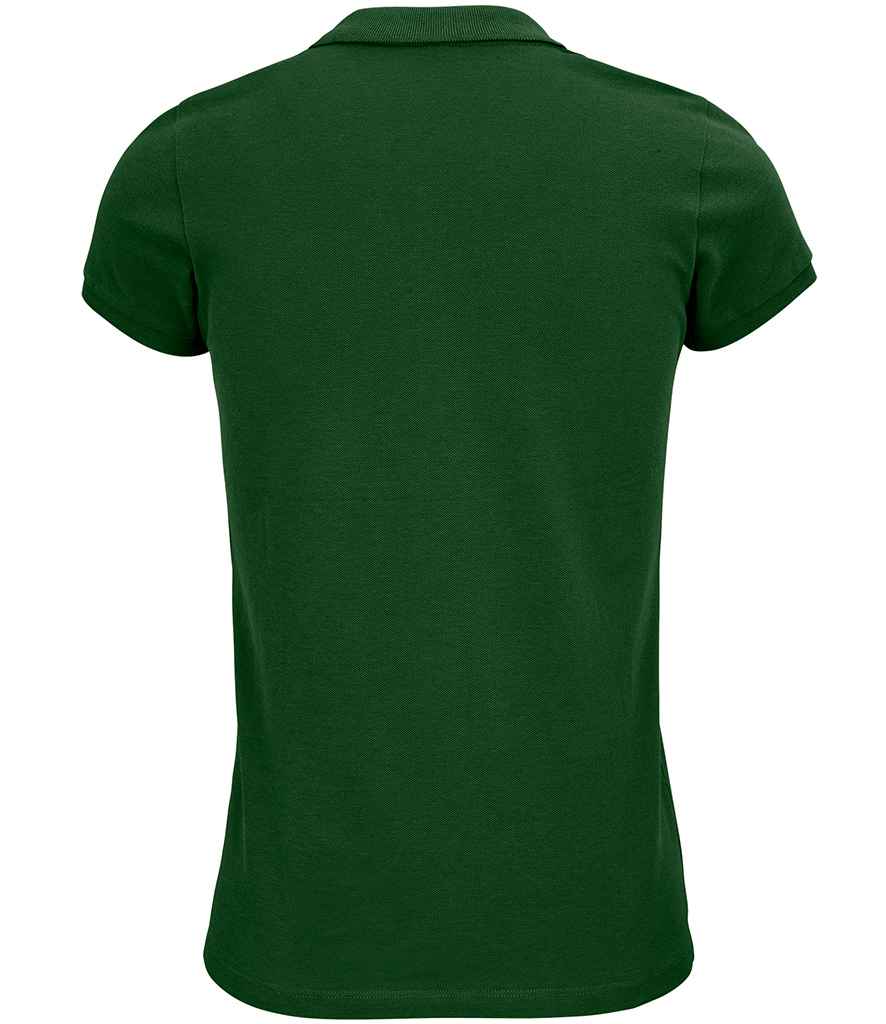 SOL'S Ladies Planet Organic Piqué Polo Shirt in by SOL'S — Custom branded clothing by Print Press, featuring premium embroidery produced in our specialist print lab in the UK.