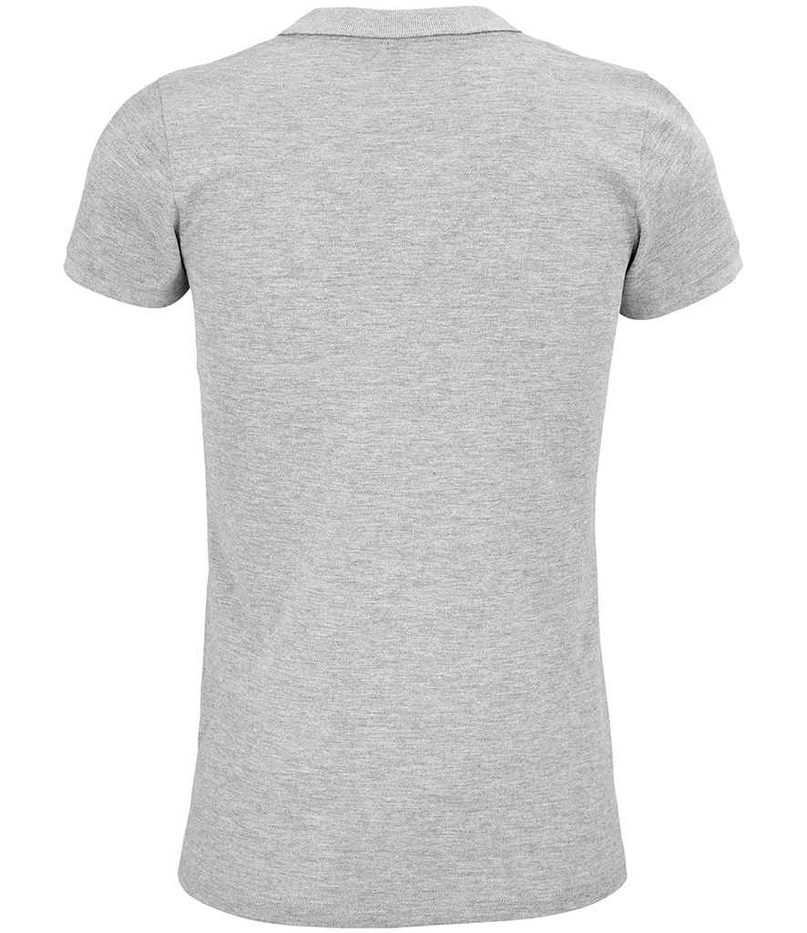 SOL'S Ladies Planet Organic Piqué Polo Shirt in by SOL'S — Custom branded clothing by Print Press, featuring premium embroidery produced in our specialist print lab in the UK.