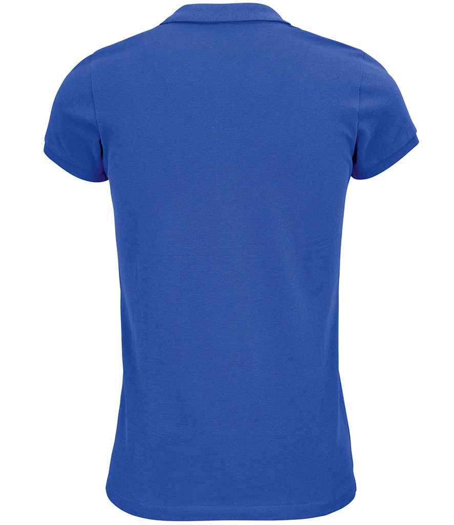 SOL'S Ladies Planet Organic Piqué Polo Shirt in by SOL'S — Custom branded clothing by Print Press, featuring premium embroidery produced in our specialist print lab in the UK.