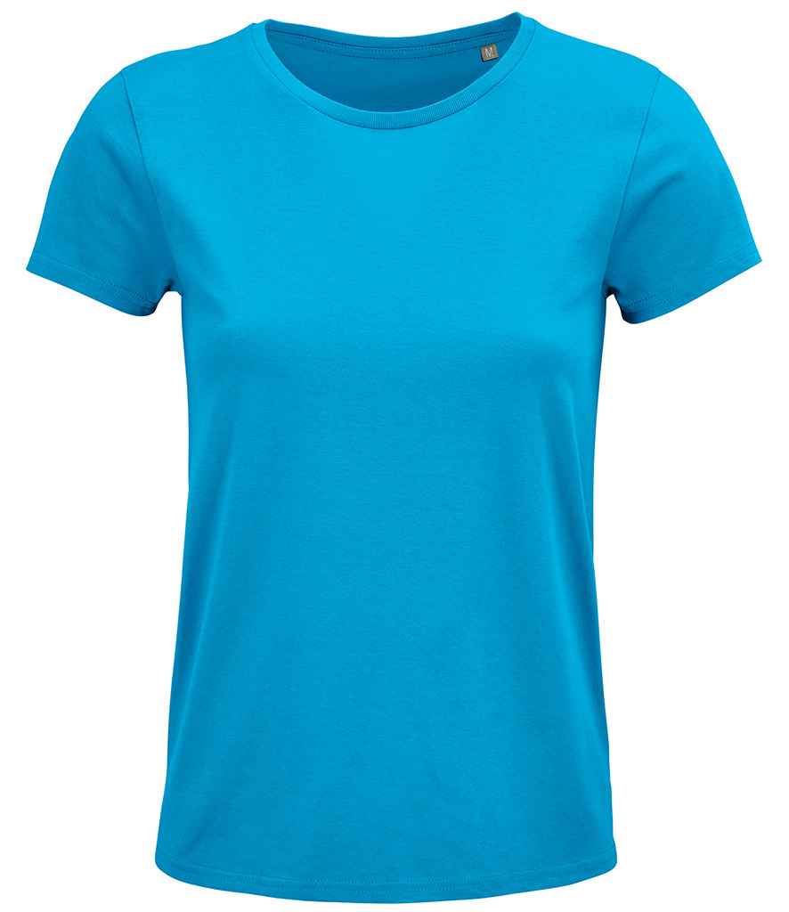 SOL'S Ladies Crusader Organic T-Shirt in by SOL'S — Custom branded clothing by Print Press, featuring premium embroidery produced in our specialist print lab in the UK.