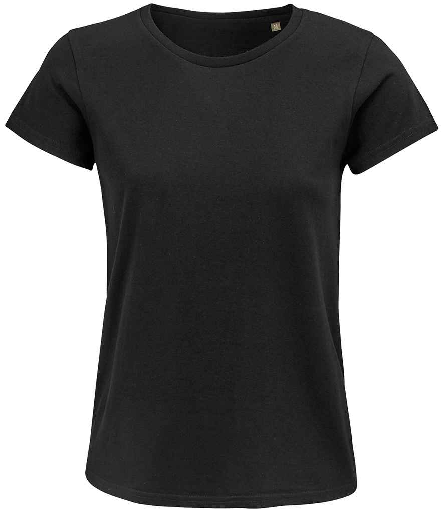 SOL'S Ladies Crusader Organic T-Shirt in by SOL'S — Custom branded clothing by Print Press, featuring premium embroidery produced in our specialist print lab in the UK.
