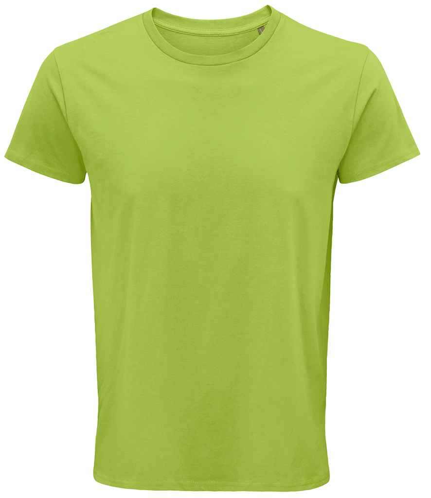 SOL'S Crusader Organic T-Shirt in Apple Green by SOL'S — Custom branded clothing by Print Press, featuring premium embroidery produced in our specialist print lab in the UK.
