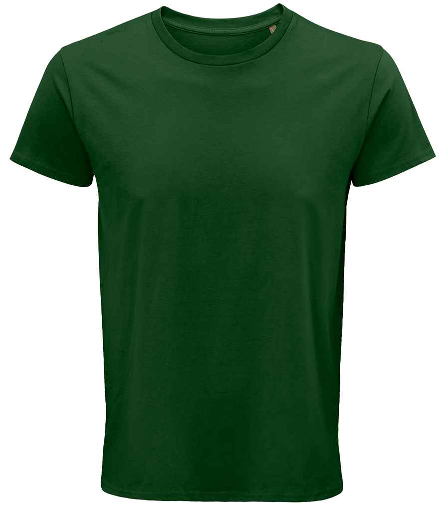 SOL'S Crusader Organic T-Shirt in Bottle Green by SOL'S — Custom branded clothing by Print Press, featuring premium embroidery produced in our specialist print lab in the UK.
