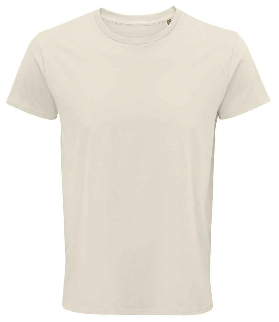 SOL'S Crusader Organic T-Shirt in Natural by SOL'S — Custom branded clothing by Print Press, featuring premium embroidery produced in our specialist print lab in the UK.