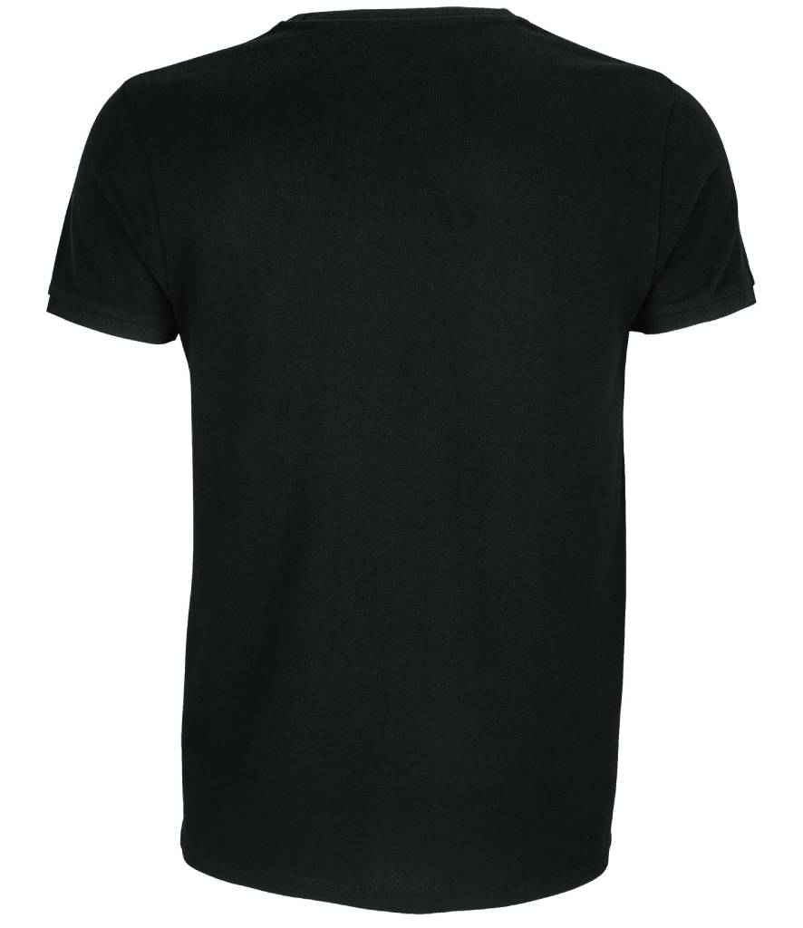 NEOBLU Unisex Loris Organic T-Shirt in Deep Black by NEOBLU — Custom branded clothing by Print Press, featuring premium embroidery produced in our specialist print lab in the UK.
