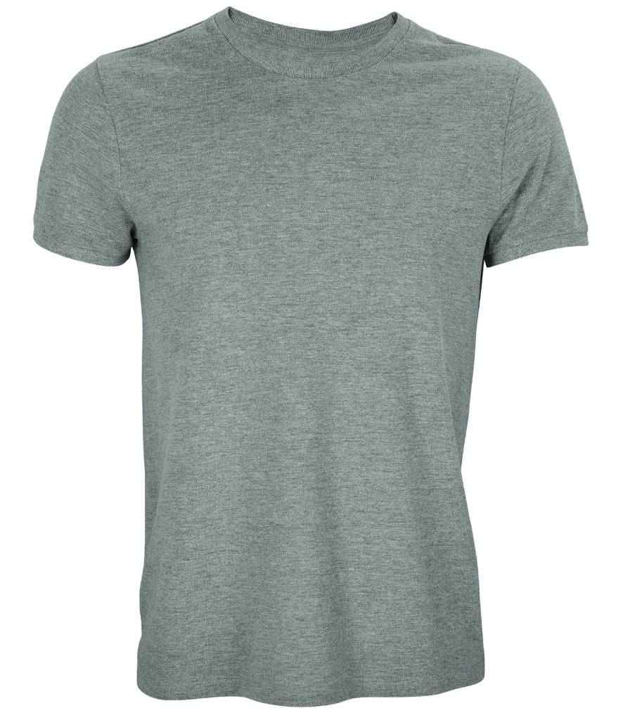 NEOBLU Unisex Loris Organic T-Shirt in Grey Marl by NEOBLU — Custom branded clothing by Print Press, featuring premium embroidery produced in our specialist print lab in the UK.