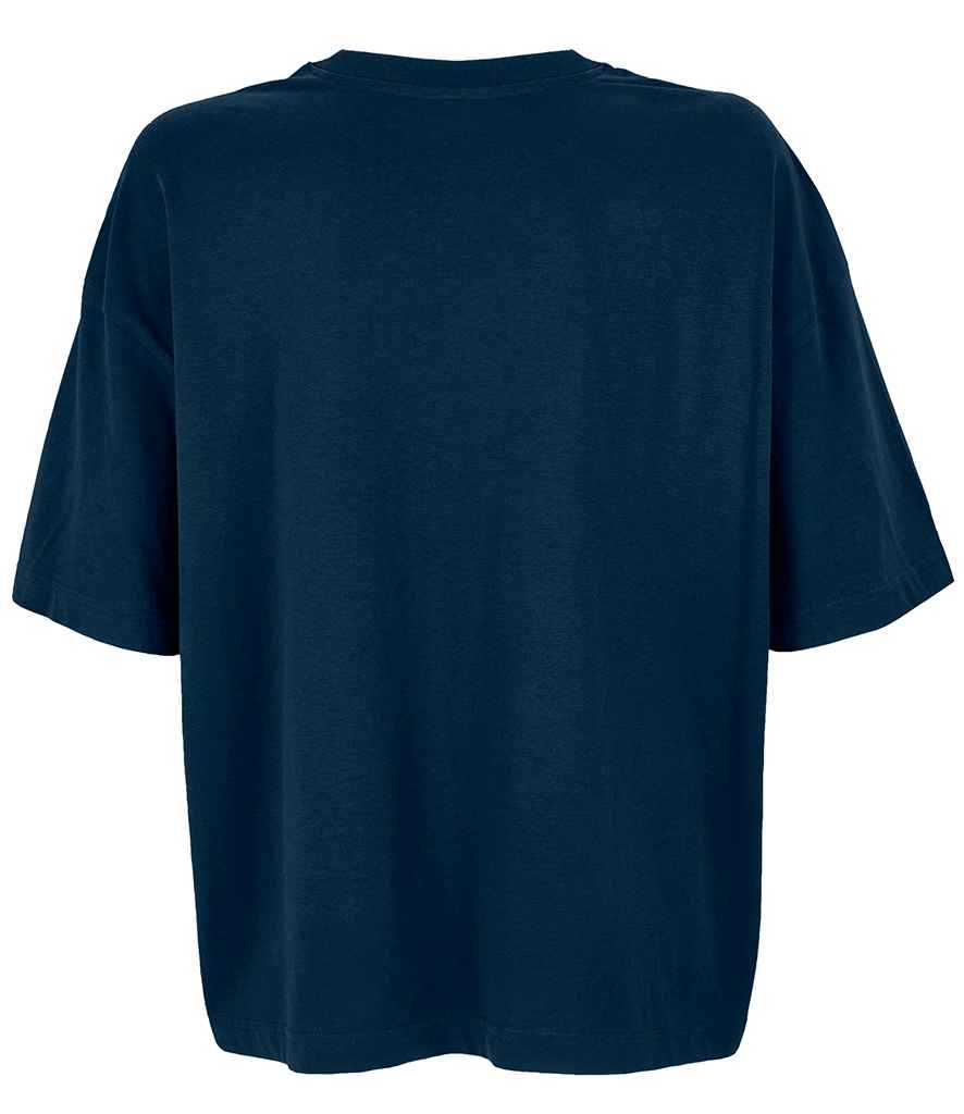 SOL'S Ladies Boxy Oversized Organic T-Shirt in by SOL'S — Custom branded clothing by Print Press, featuring premium embroidery produced in our specialist print lab in the UK.