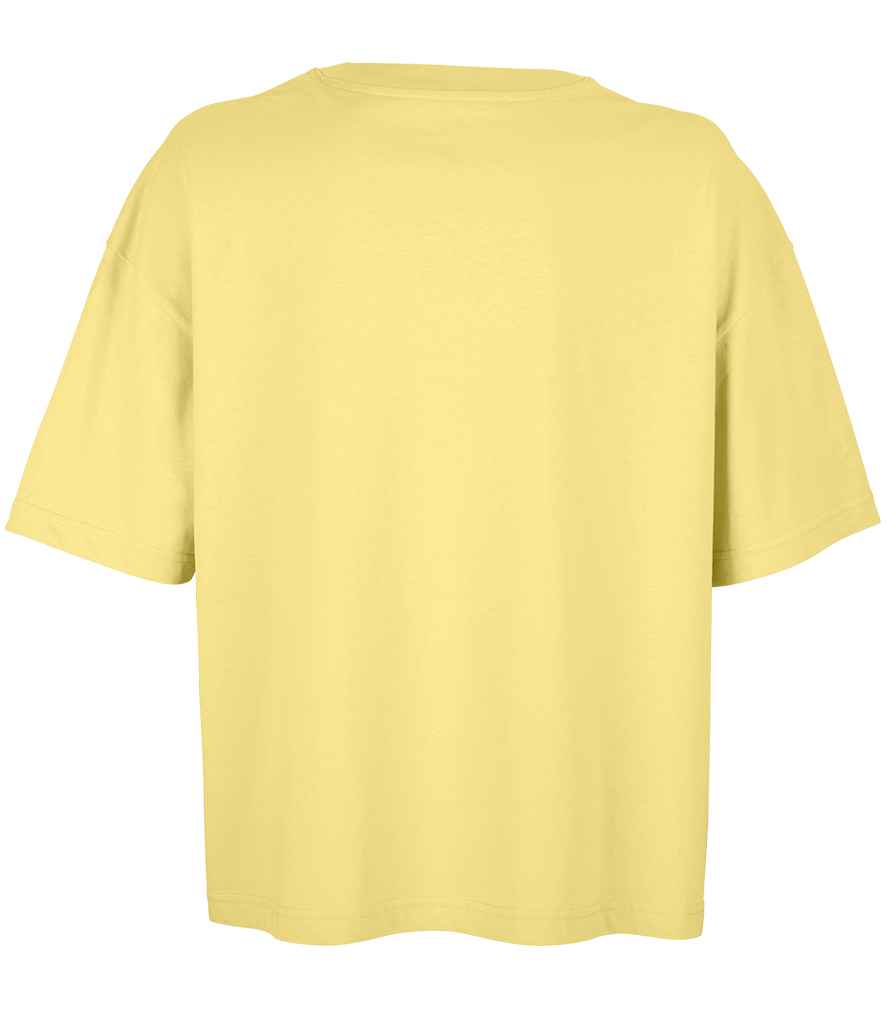 SOL'S Ladies Boxy Oversized Organic T-Shirt in by SOL'S — Custom branded clothing by Print Press, featuring premium embroidery produced in our specialist print lab in the UK.