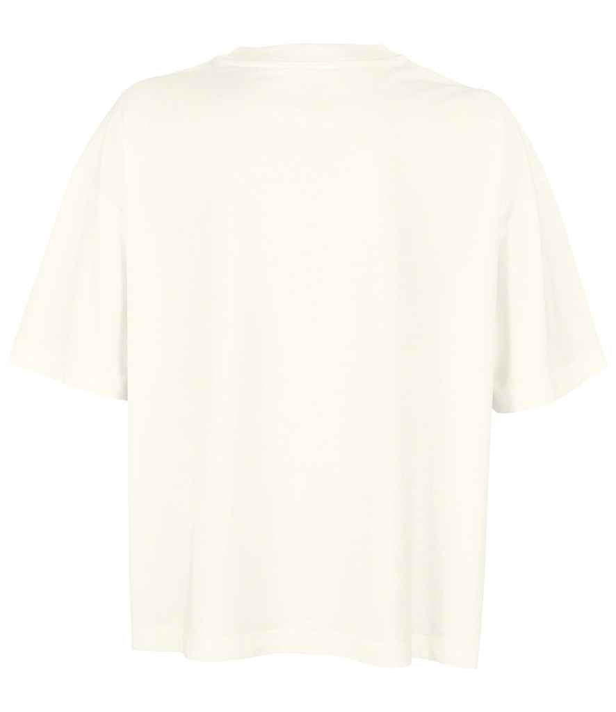 SOL'S Ladies Boxy Oversized Organic T-Shirt in by SOL'S — Custom branded clothing by Print Press, featuring premium embroidery produced in our specialist print lab in the UK.