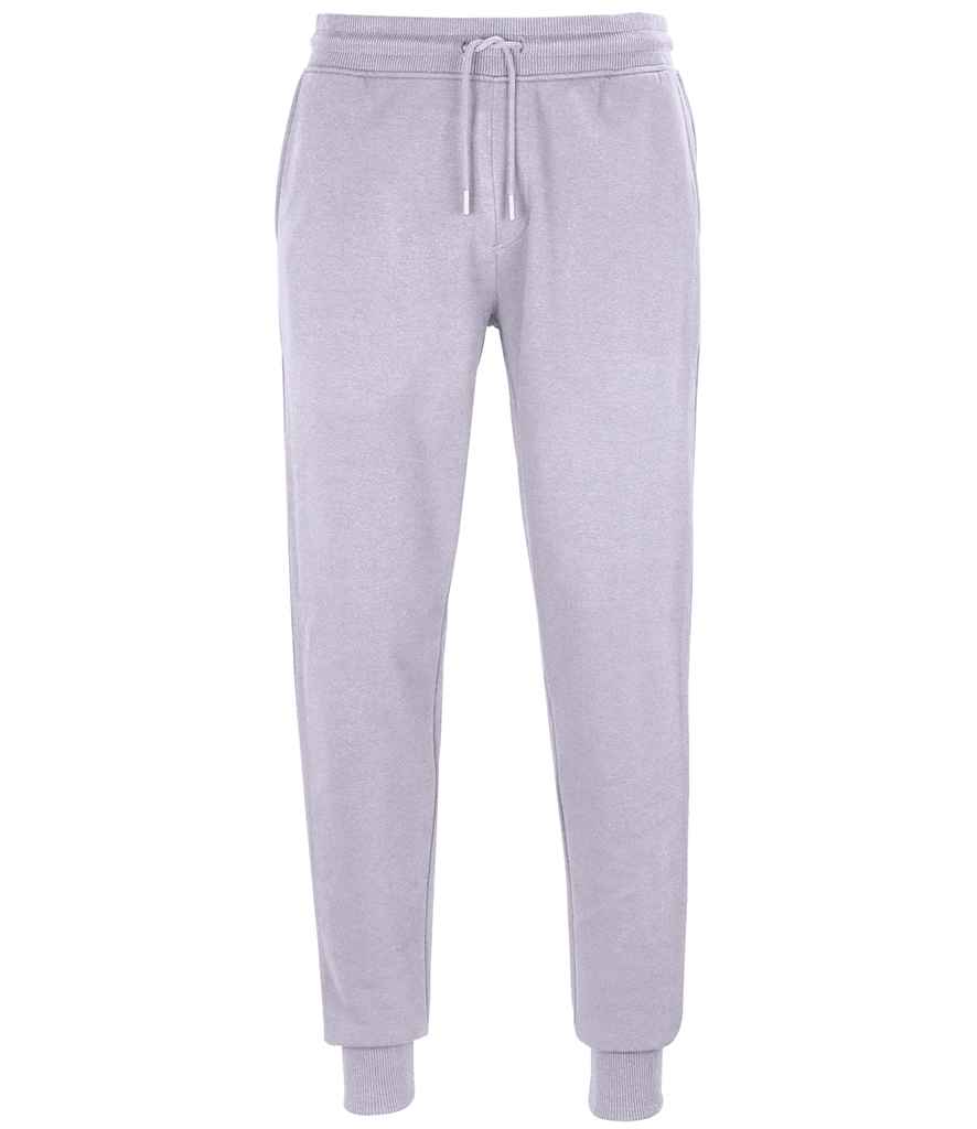SOL'S Unisex Jumbo Organic Jog Pants in Lilac by SOL'S — Custom branded clothing by Print Press, featuring premium embroidery produced in our specialist print lab in the UK.