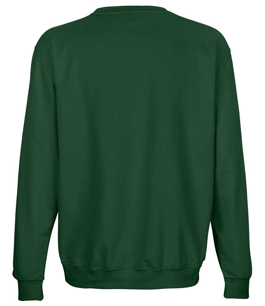 SOL'S Unisex Columbia Sweatshirt in by SOL'S — Custom branded clothing by Print Press, featuring premium embroidery produced in our specialist print lab in the UK.