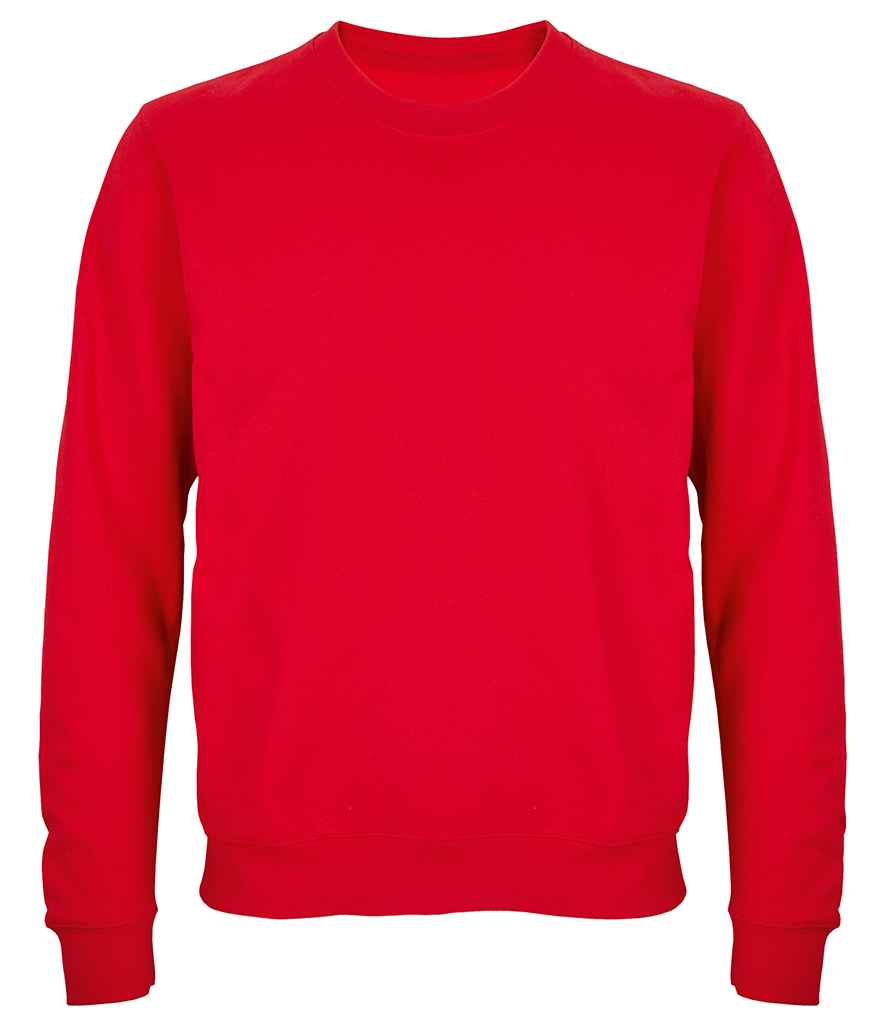 SOL'S Unisex Columbia Sweatshirt in Bright Red by SOL'S — Custom branded clothing by Print Press, featuring premium embroidery produced in our specialist print lab in the UK.