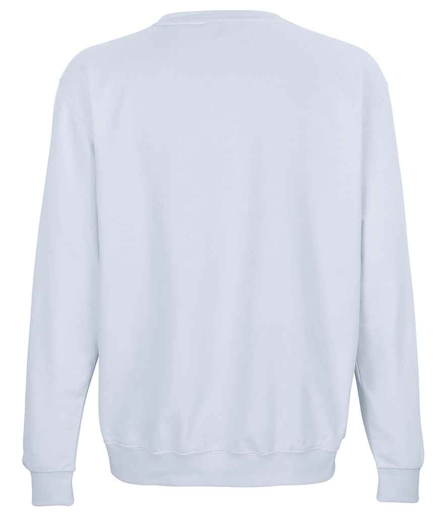 SOL'S Unisex Columbia Sweatshirt in by SOL'S — Custom branded clothing by Print Press, featuring premium embroidery produced in our specialist print lab in the UK.