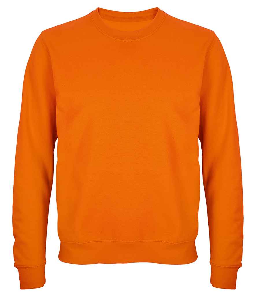 SOL'S Unisex Columbia Sweatshirt in Orange by SOL'S — Custom branded clothing by Print Press, featuring premium embroidery produced in our specialist print lab in the UK.