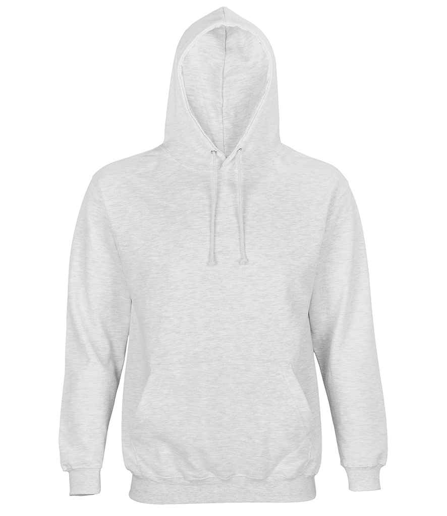 SOL'S Unisex Condor Hoodie in Ash by SOL'S — Custom branded clothing by Print Press, featuring premium embroidery produced in our specialist print lab in the UK.