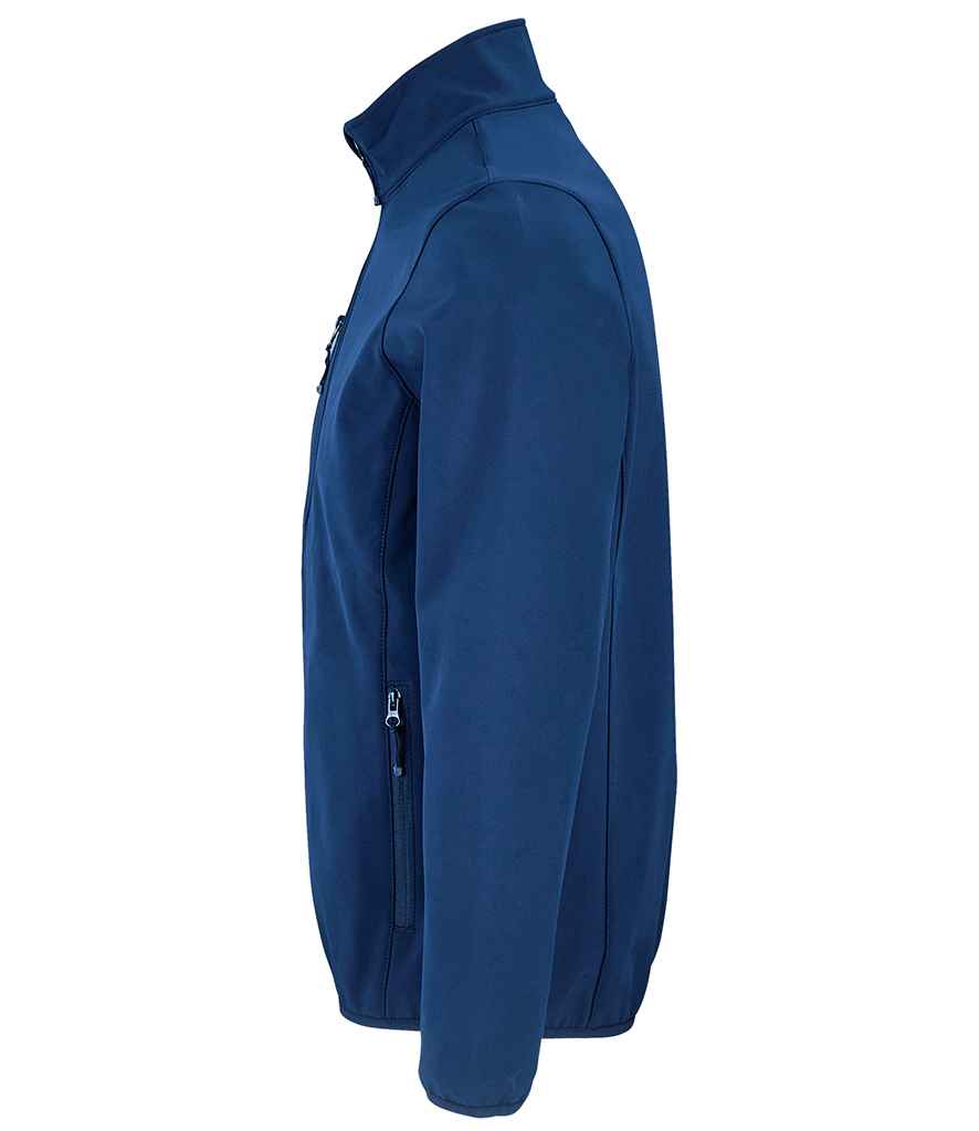SOL'S Falcon Recycled Soft Shell Jacket in by SOL'S — Custom branded clothing by Print Press, featuring premium embroidery produced in our specialist print lab in the UK.