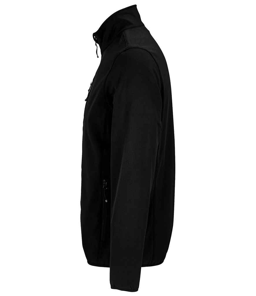 SOL'S Falcon Recycled Soft Shell Jacket in by SOL'S — Custom branded clothing by Print Press, featuring premium embroidery produced in our specialist print lab in the UK.
