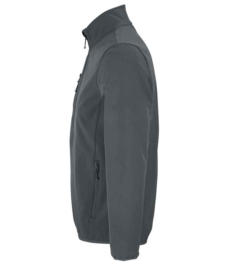 SOL'S Falcon Recycled Soft Shell Jacket in by SOL'S — Custom branded clothing by Print Press, featuring premium embroidery produced in our specialist print lab in the UK.