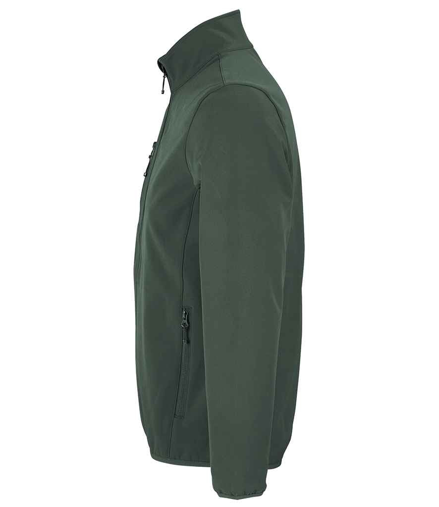 SOL'S Falcon Recycled Soft Shell Jacket in by SOL'S — Custom branded clothing by Print Press, featuring premium embroidery produced in our specialist print lab in the UK.