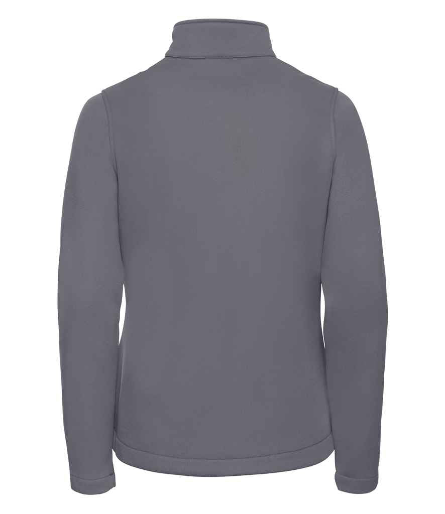Russell Ladies Smart Soft Shell Jacket in by Russell — Custom branded clothing by Print Press, featuring premium embroidery produced in our specialist print lab in the UK.