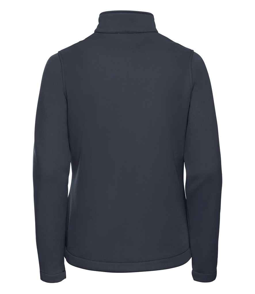 Russell Ladies Smart Soft Shell Jacket in by Russell — Custom branded clothing by Print Press, featuring premium embroidery produced in our specialist print lab in the UK.