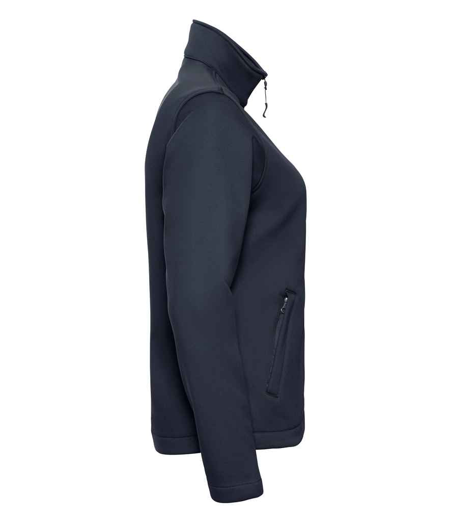 Russell Ladies Smart Soft Shell Jacket in by Russell — Custom branded clothing by Print Press, featuring premium embroidery produced in our specialist print lab in the UK.