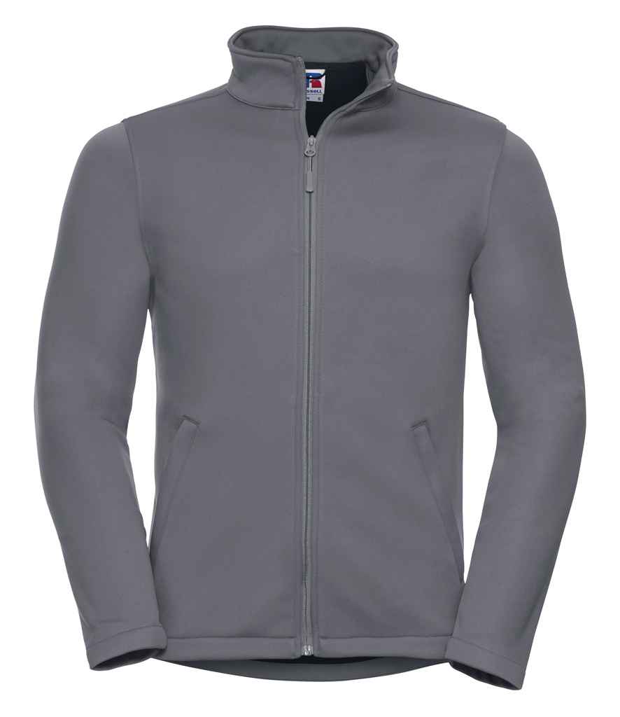 Russell Smart Soft Shell Jacket in by Russell — Custom branded clothing by Print Press, featuring premium embroidery produced in our specialist print lab in the UK.