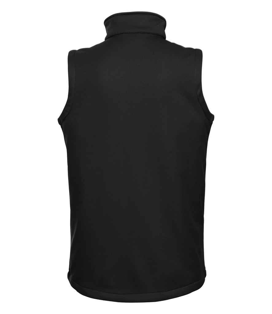 Russell Smart Soft Shell Gilet in by Russell — Custom branded clothing by Print Press, featuring premium embroidery produced in our specialist print lab in the UK.