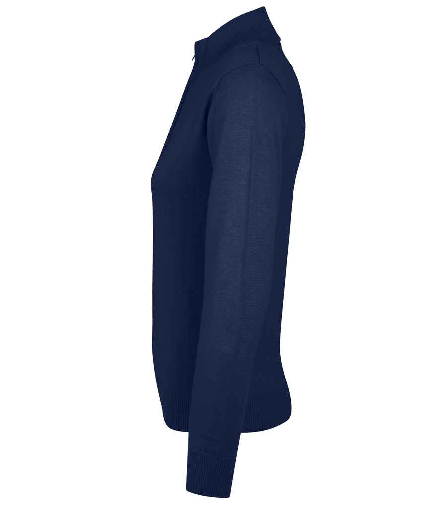 SOL'S Ladies Gordon Full Zip Cotton Acrylic Cardigan in by SOL'S — Custom branded clothing by Print Press, featuring premium embroidery produced in our specialist print lab in the UK.