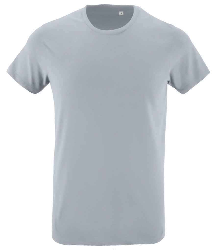 SOL'S Regent Fit T-Shirt (2nd Colours) in Pure Grey by SOL'S — Custom branded clothing by Print Press, featuring premium embroidery produced in our specialist print lab in the UK.