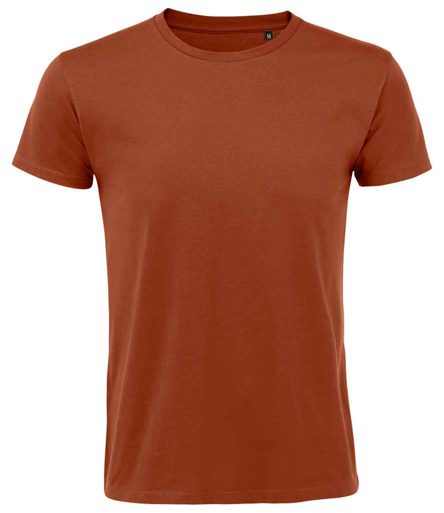 SOL'S Regent Fit T-Shirt (2nd Colours) in Terracotta by SOL'S — Custom branded clothing by Print Press, featuring premium embroidery produced in our specialist print lab in the UK.