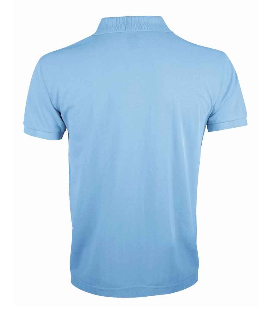 SOL'S Prime Poly/Cotton Piqué Polo Shirt in by SOL'S — Custom branded clothing by Print Press, featuring premium embroidery produced in our specialist print lab in the UK.