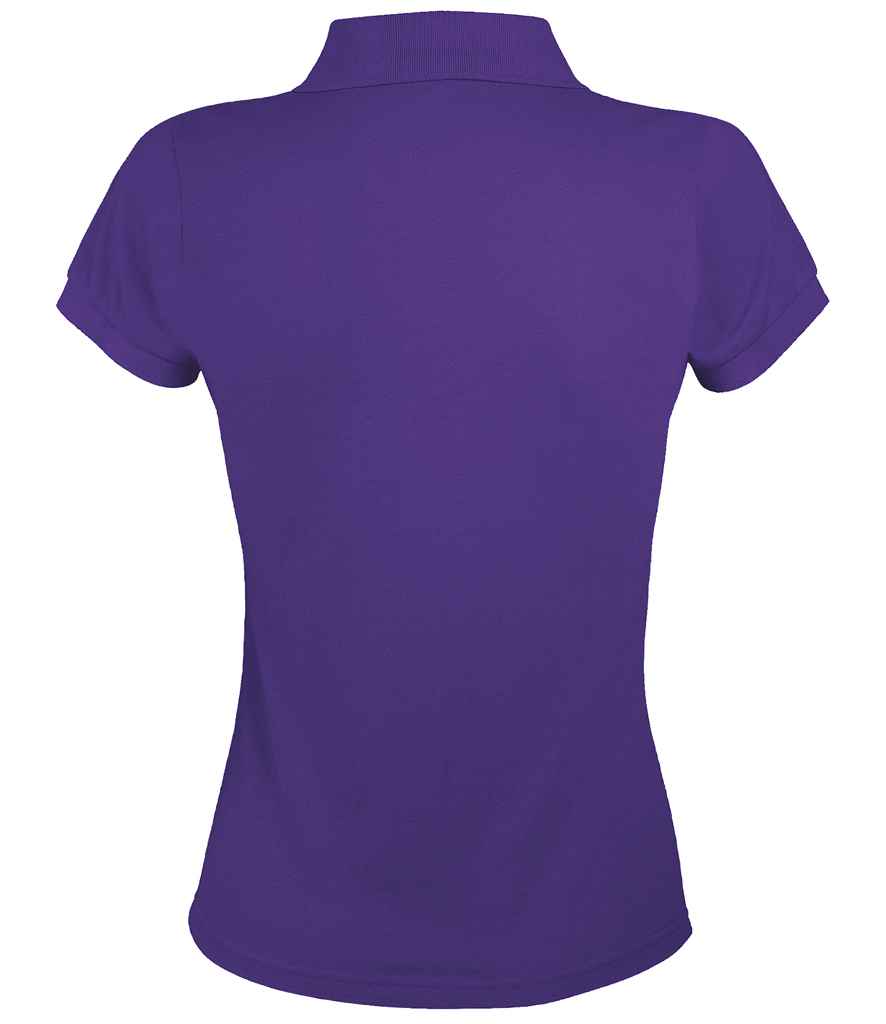 SOL'S Ladies Prime Poly/Cotton Piqué Polo Shirt in by SOL'S — Custom branded clothing by Print Press, featuring premium embroidery produced in our specialist print lab in the UK.