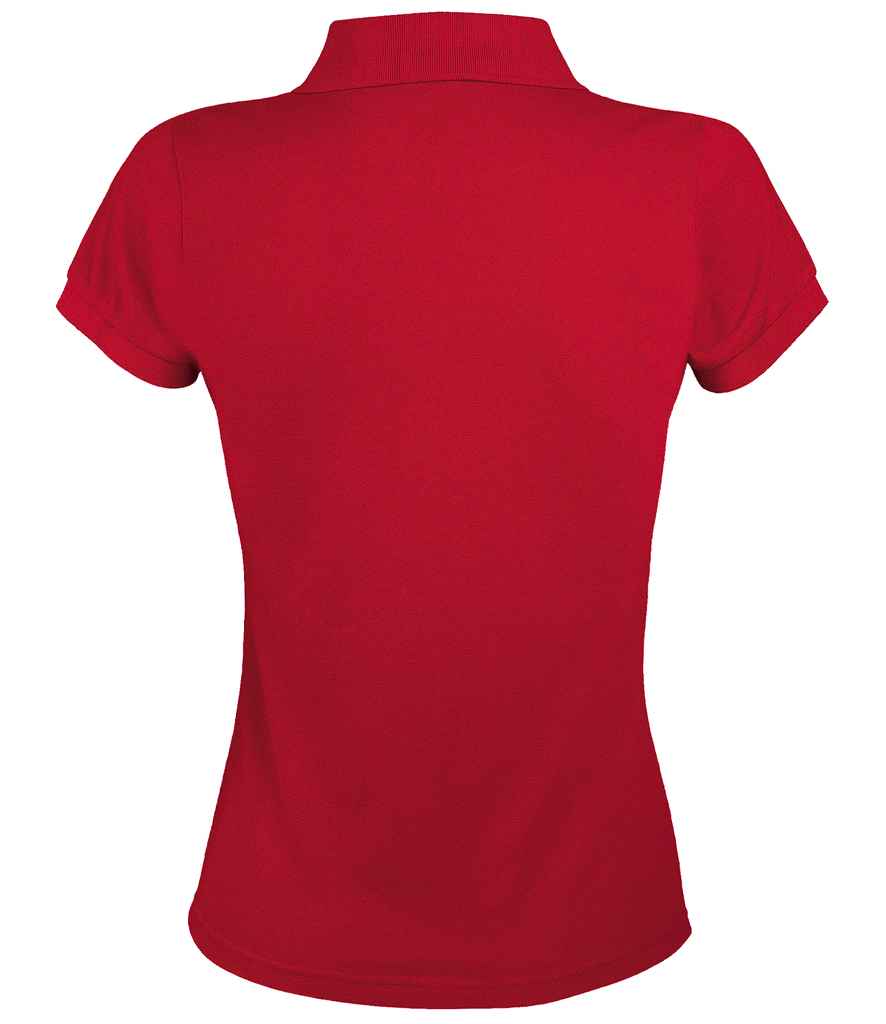 SOL'S Ladies Prime Poly/Cotton Piqué Polo Shirt in by SOL'S — Custom branded clothing by Print Press, featuring premium embroidery produced in our specialist print lab in the UK.