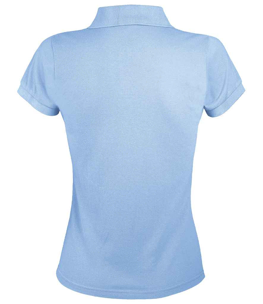 SOL'S Ladies Prime Poly/Cotton Piqué Polo Shirt in by SOL'S — Custom branded clothing by Print Press, featuring premium embroidery produced in our specialist print lab in the UK.