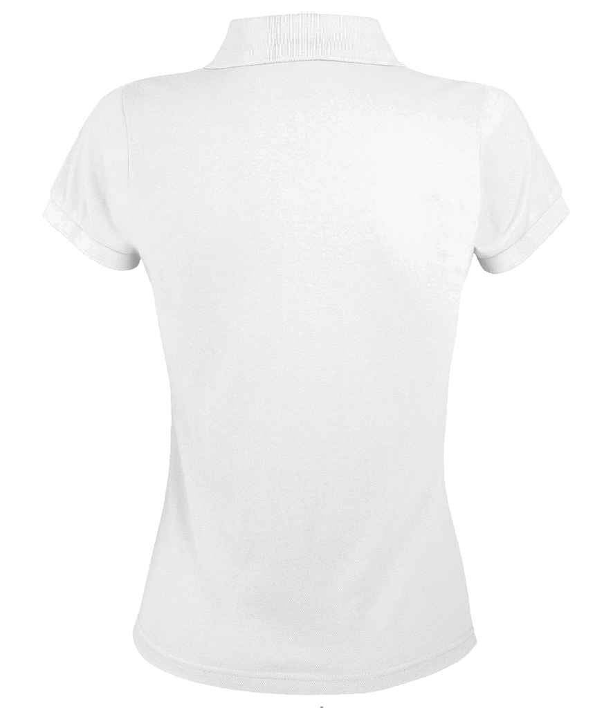 SOL'S Ladies Prime Poly/Cotton Piqué Polo Shirt in by SOL'S — Custom branded clothing by Print Press, featuring premium embroidery produced in our specialist print lab in the UK.