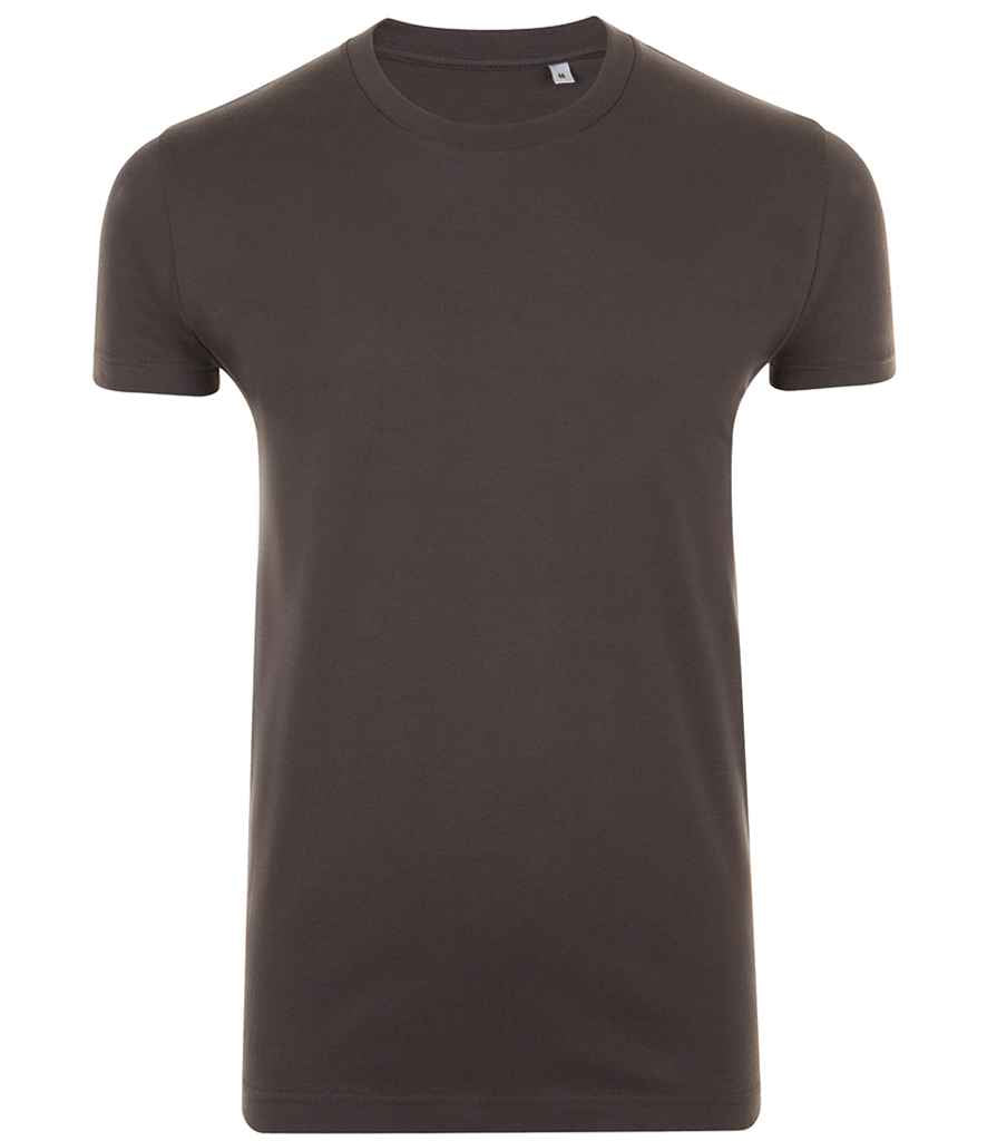SOL'S Imperial Fit T-Shirt in Dark Grey by SOL'S — Custom branded clothing by Print Press, featuring premium embroidery produced in our specialist print lab in the UK.