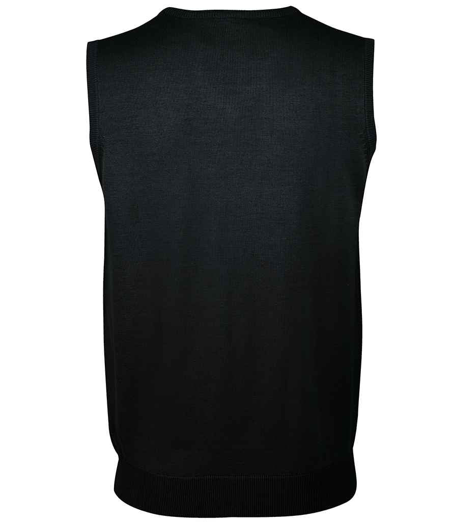 SOL'S Unisex Gentlemen Sleeveless Cotton Acrylic V Neck Sweater in by SOL'S — Custom branded clothing by Print Press, featuring premium embroidery produced in our specialist print lab in the UK.