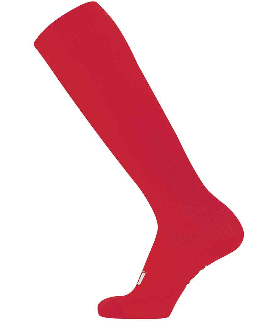 SOL'S Soccer Socks in Red by SOL'S — Custom branded clothing by Print Press, featuring premium embroidery produced in our specialist print lab in the UK.