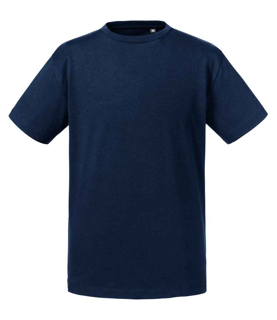Russell Kids Pure Organic T-Shirt in by Russell — Custom branded clothing by Print Press, featuring premium embroidery produced in our specialist print lab in the UK.