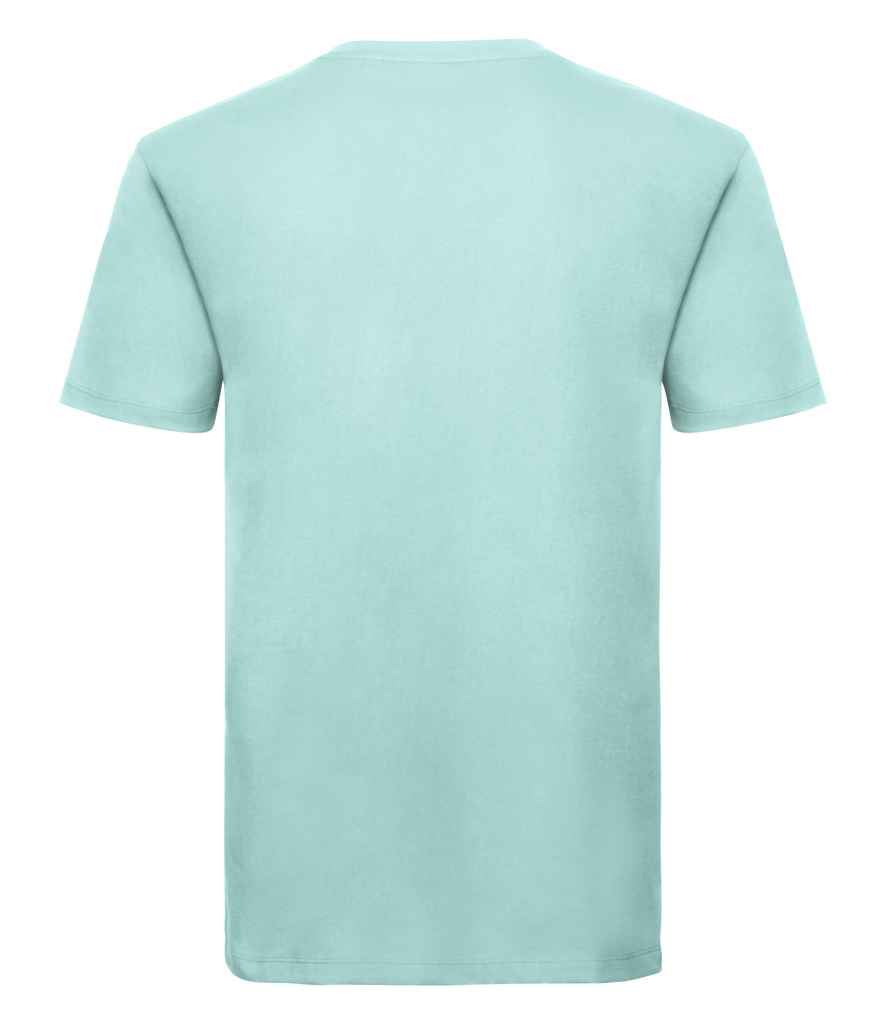 Russell Pure Organic T-Shirt in by Russell — Custom branded clothing by Print Press, featuring premium embroidery produced in our specialist print lab in the UK.