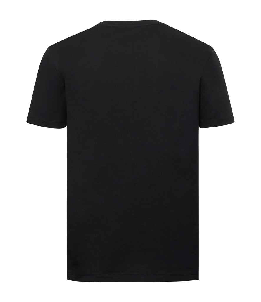 Russell Pure Organic T-Shirt in by Russell — Custom branded clothing by Print Press, featuring premium embroidery produced in our specialist print lab in the UK.