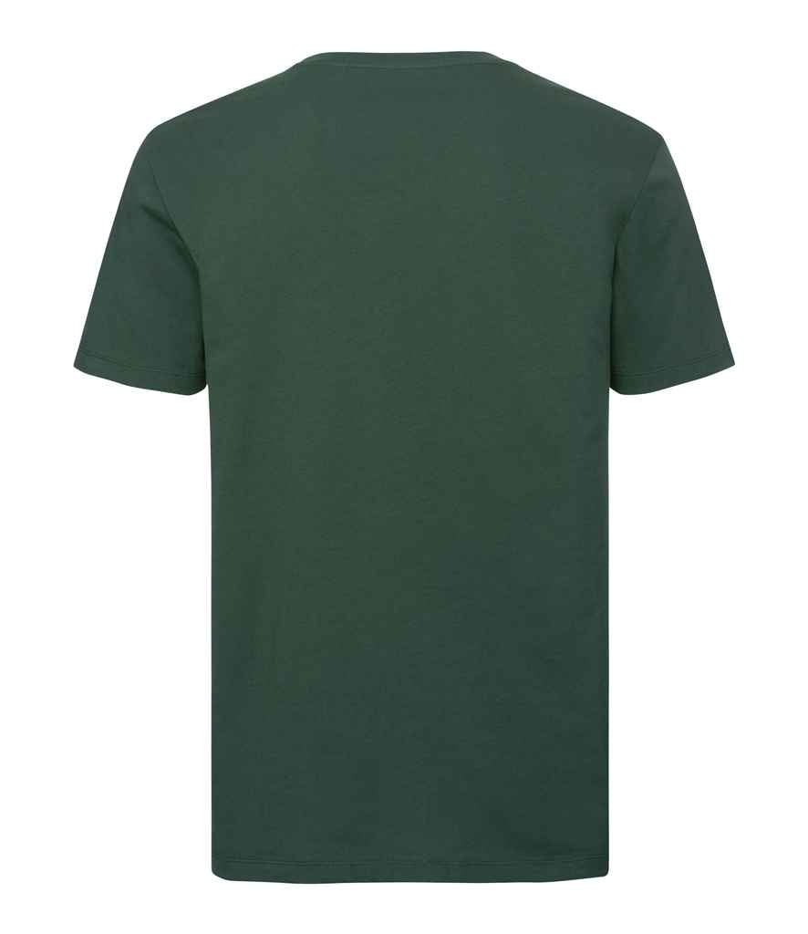 Russell Pure Organic T-Shirt in by Russell — Custom branded clothing by Print Press, featuring premium embroidery produced in our specialist print lab in the UK.