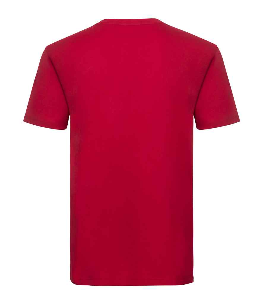 Russell Pure Organic T-Shirt in by Russell — Custom branded clothing by Print Press, featuring premium embroidery produced in our specialist print lab in the UK.