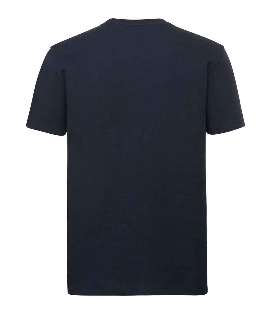Russell Pure Organic T-Shirt in by Russell — Custom branded clothing by Print Press, featuring premium embroidery produced in our specialist print lab in the UK.