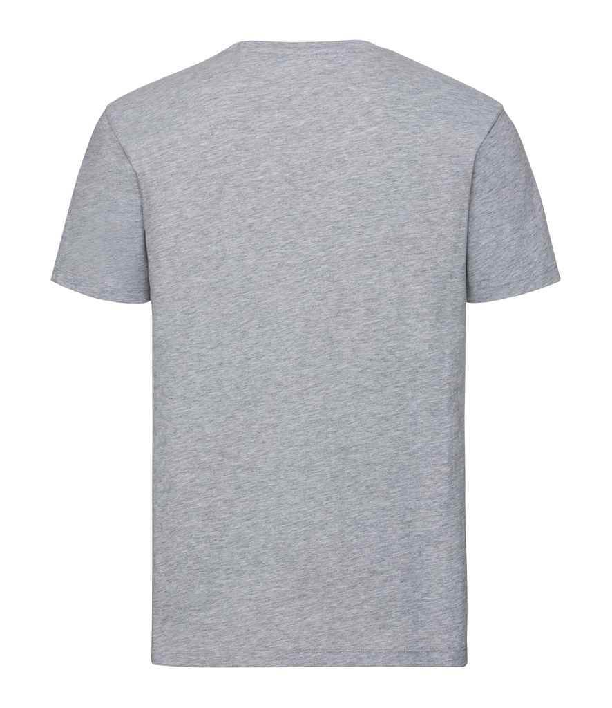 Russell Pure Organic T-Shirt in by Russell — Custom branded clothing by Print Press, featuring premium embroidery produced in our specialist print lab in the UK.