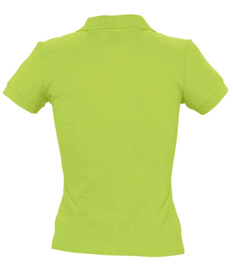 SOL'S Ladies People Cotton Piqué Polo Shirt in by SOL'S — Custom branded clothing by Print Press, featuring premium embroidery produced in our specialist print lab in the UK.